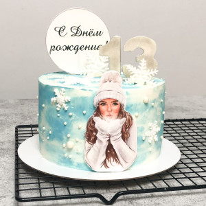Торт «Зимняя сказка» 