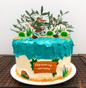 Торт «Лучшему охотнику»