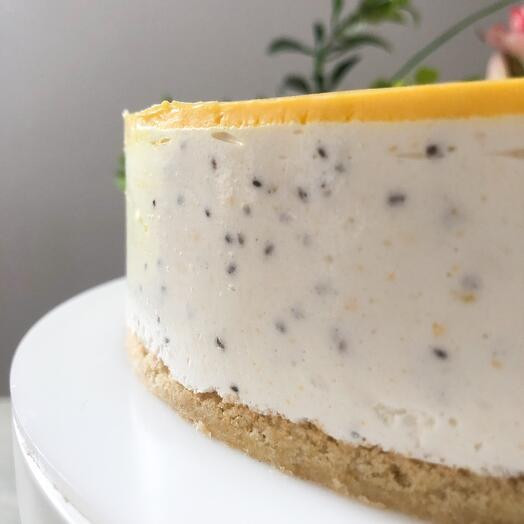 Торт-суфле «Птичье молоко» лимон/семена Чиа Торт-суфле «Птичье молоко» лимон/семена Чиа