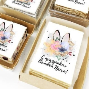 Торт-открытка "Ушки"