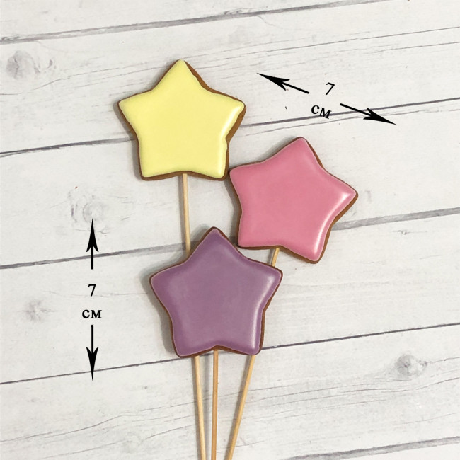 Пряничные топперы, украшение для детского торта "Единорог"  