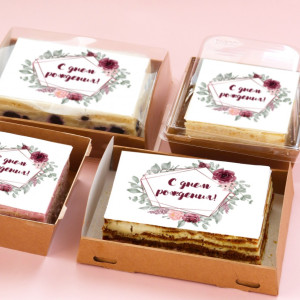 Торт-открытка "Романтика"