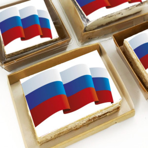 Торт-открытка "Флаг"
