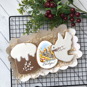 Набор имбирных пряников "Пасхальный"