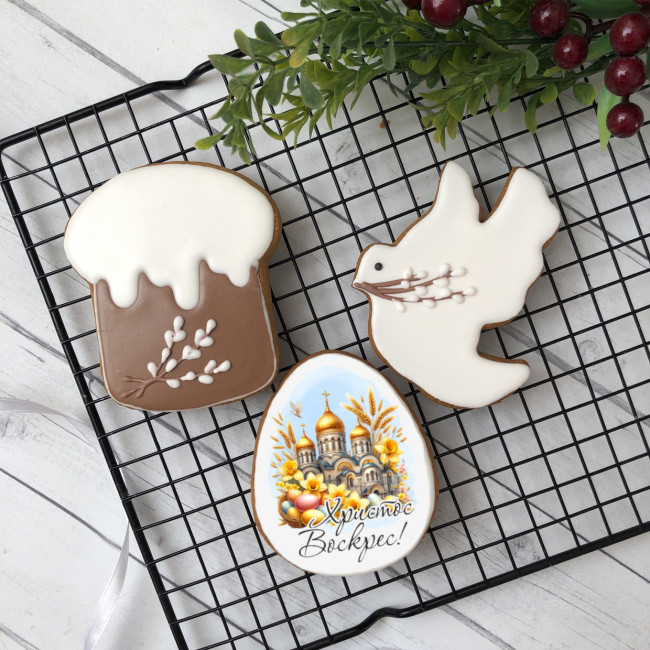 Набор имбирных пряников "Пасхальный"