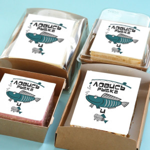 Торт-открытка "Ловись рыбка"