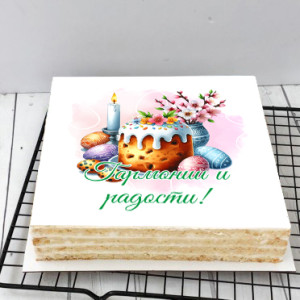 Торт-открытка "Гармонии и радости"