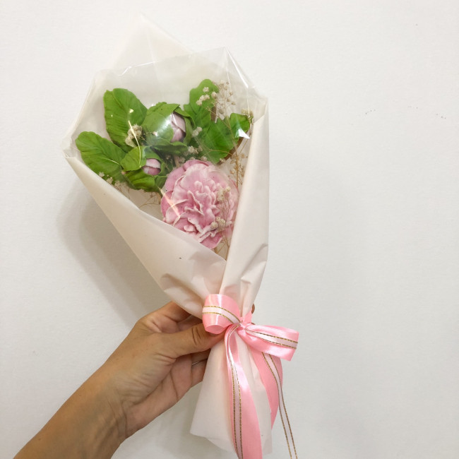 Букет имбирных пряников 3D "Пионы" 