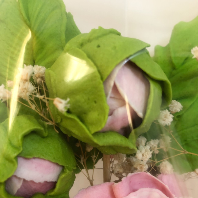 Букет имбирных пряников 3D "Пионы" 