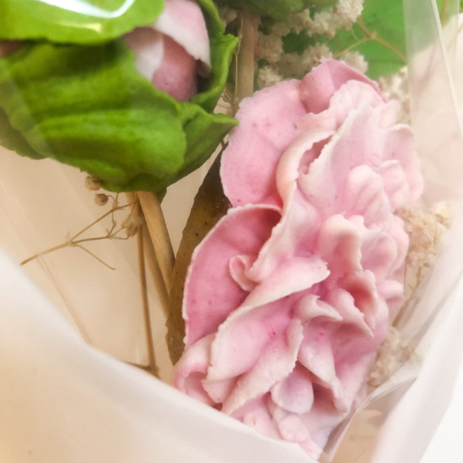 Букет имбирных пряников 3D "Пионы" 