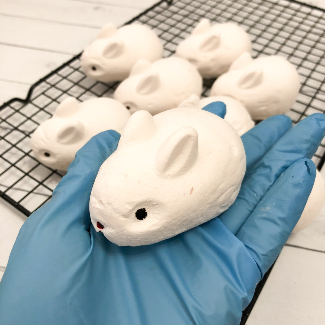 Зефир клубничный «Зайчики»