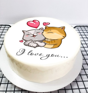 Муссовый торт «I Love You» Муссовый торт «I Love You»