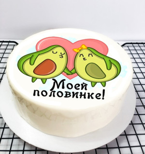 Муссовый торт «Моей половинке» Муссовый торт «Моей половинке»