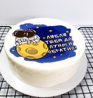Муссовый торт «До луны и обратно» Муссовый торт «До луны и обратно»